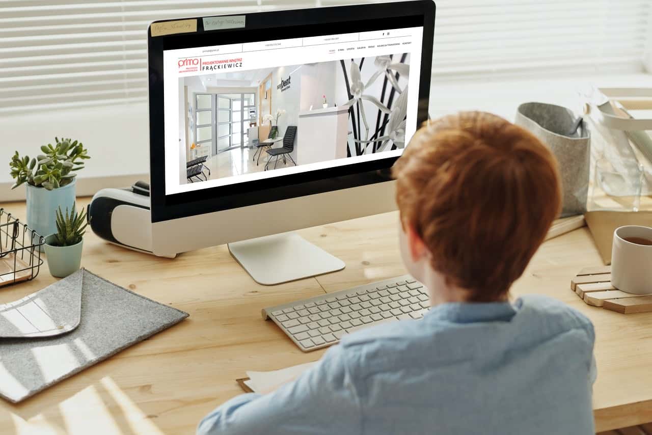 strona internetowa dla architekta - www.ginter.pro